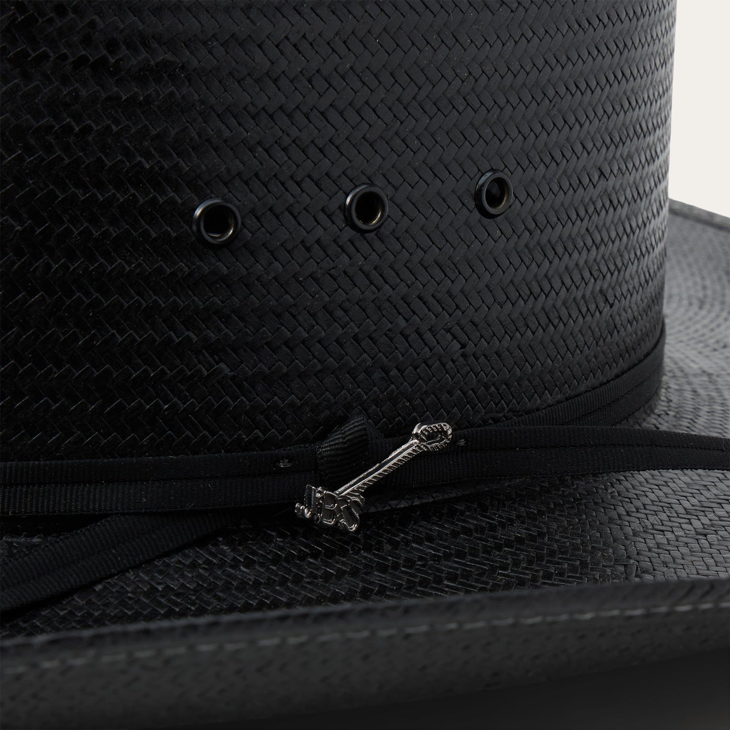 Coal Mine 10X Straw Cowboy Hat | Stetson Black
