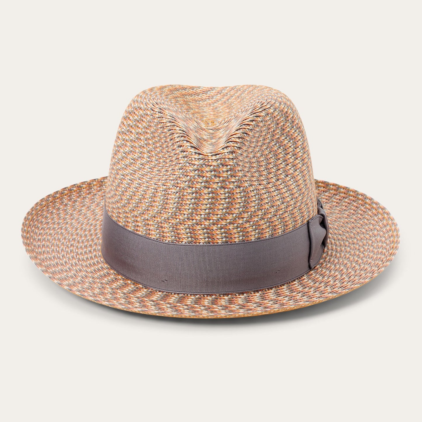 Emin Straw Fedora | Stetson Quartz Mix