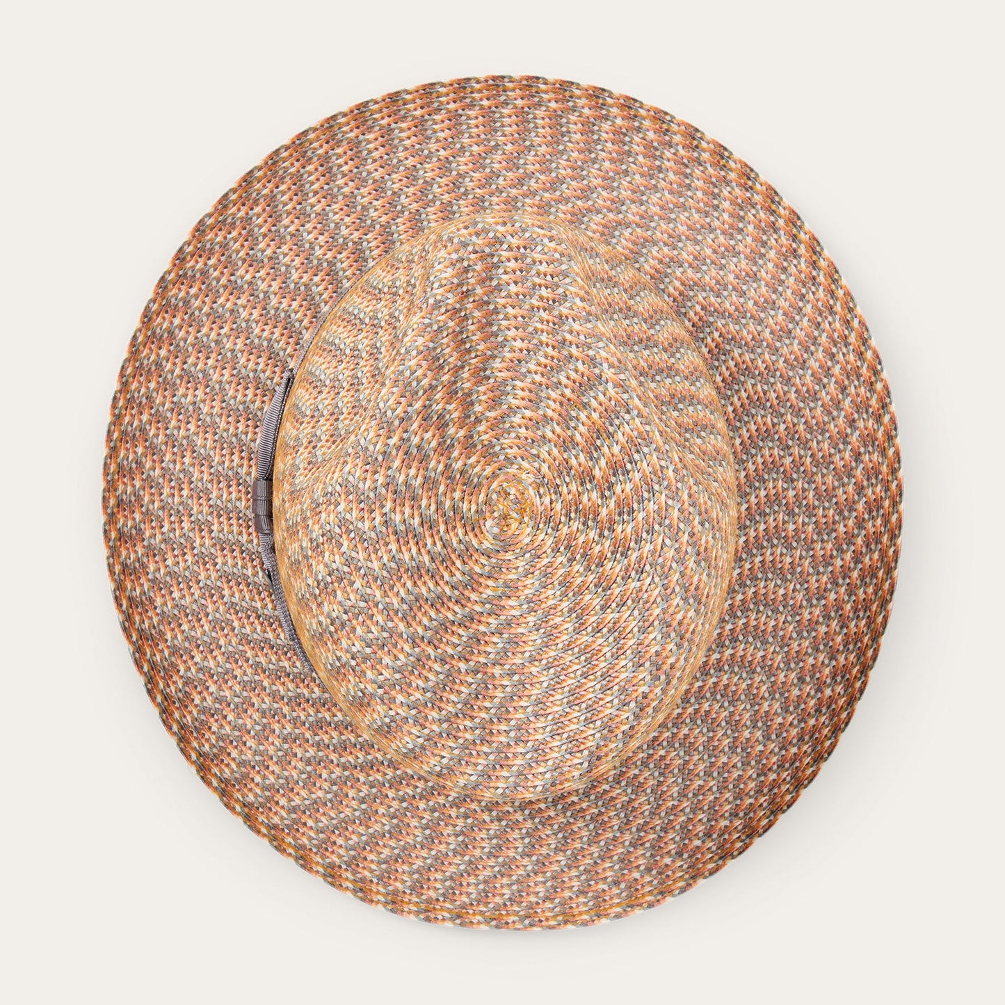 Emin Straw Fedora | Stetson Quartz Mix