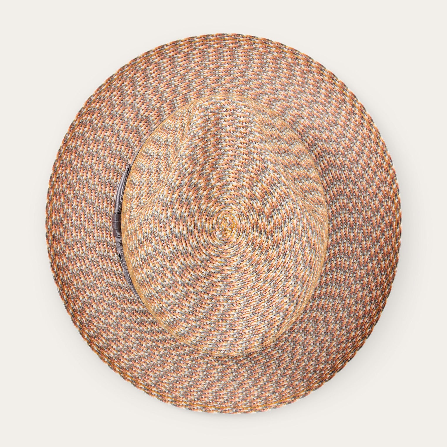 Emin Straw Fedora | Stetson Quartz Mix