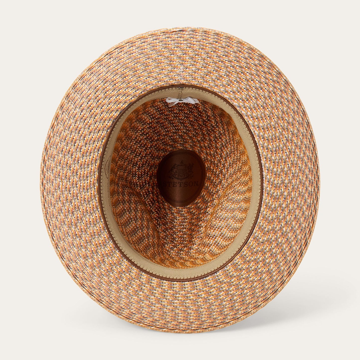 Emin Straw Fedora | Stetson Quartz Mix