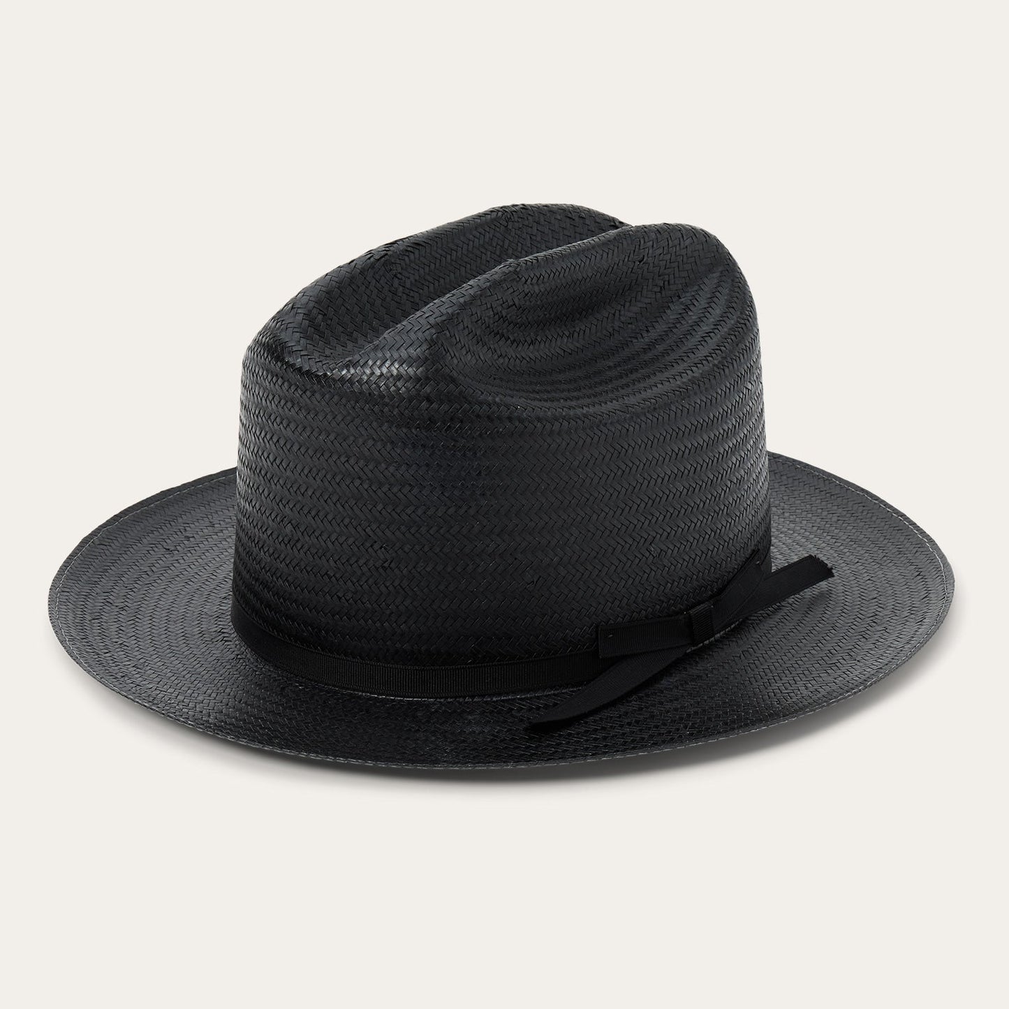 Open Road Straw Hat | Stetson Black
