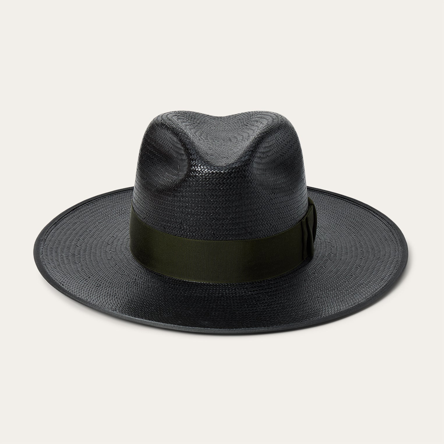 Tri-City Straw Hat | Stetson Black
