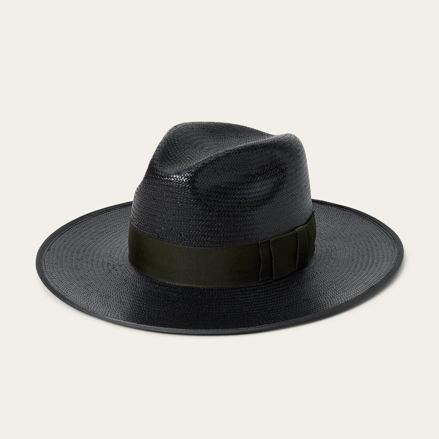 Tri-City Straw Hat | Stetson Black