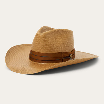 Enigma Straw Hat | Stetson Cognac
