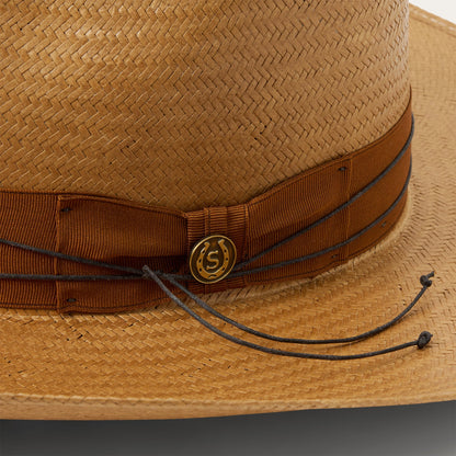 Enigma Straw Hat | Stetson Cognac