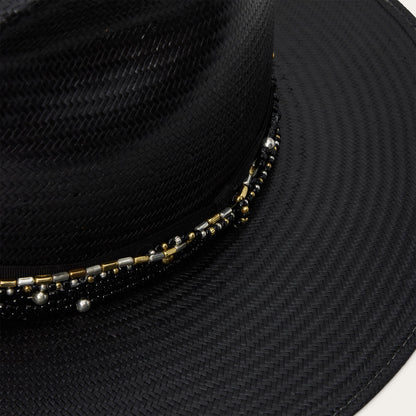 Kambra Straw Hat | Stetson Black