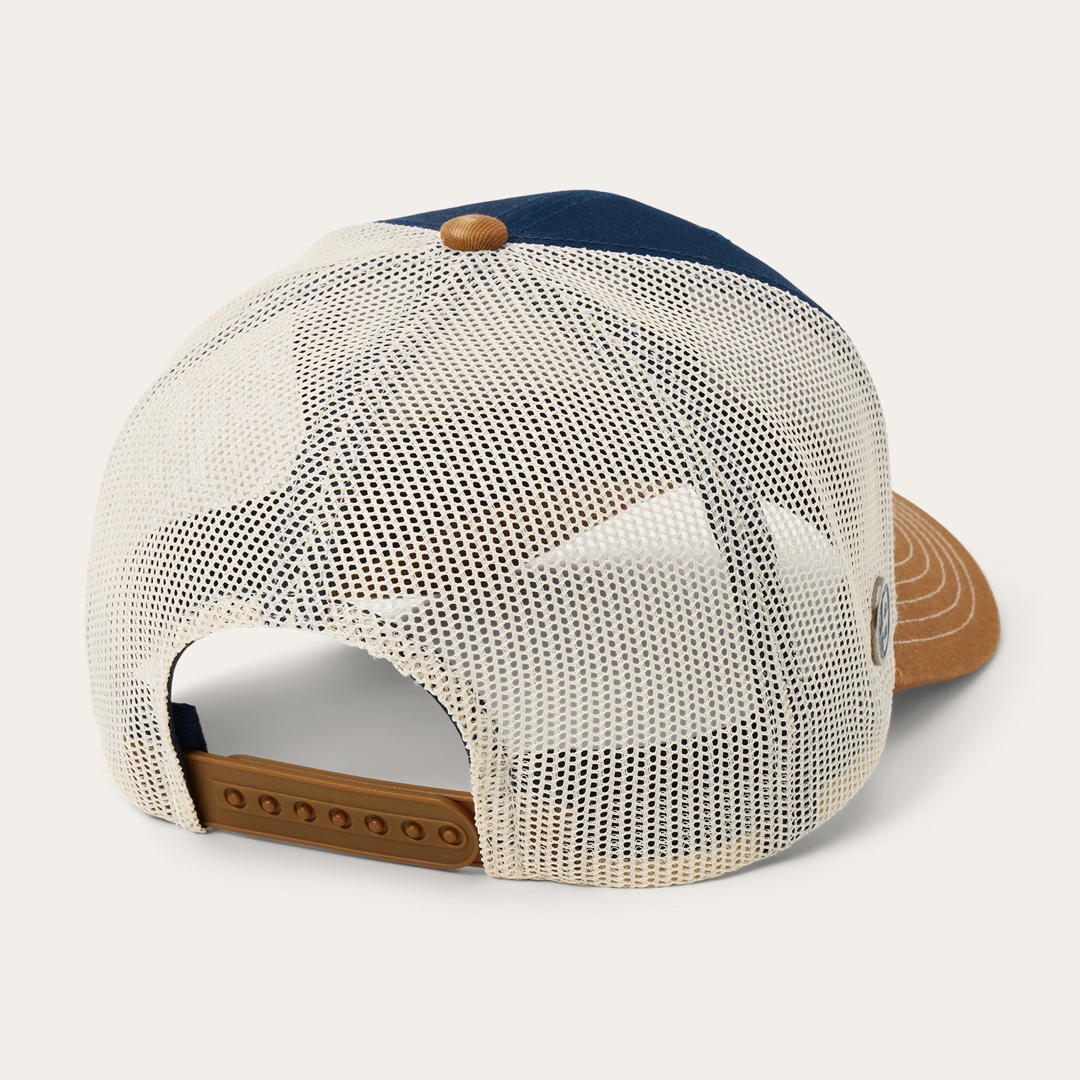 Vintage Patch Trucker Hat | Stetson Navy