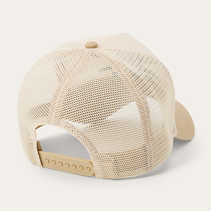 Skull Trucker Hat | Stetson Off White / Khaki