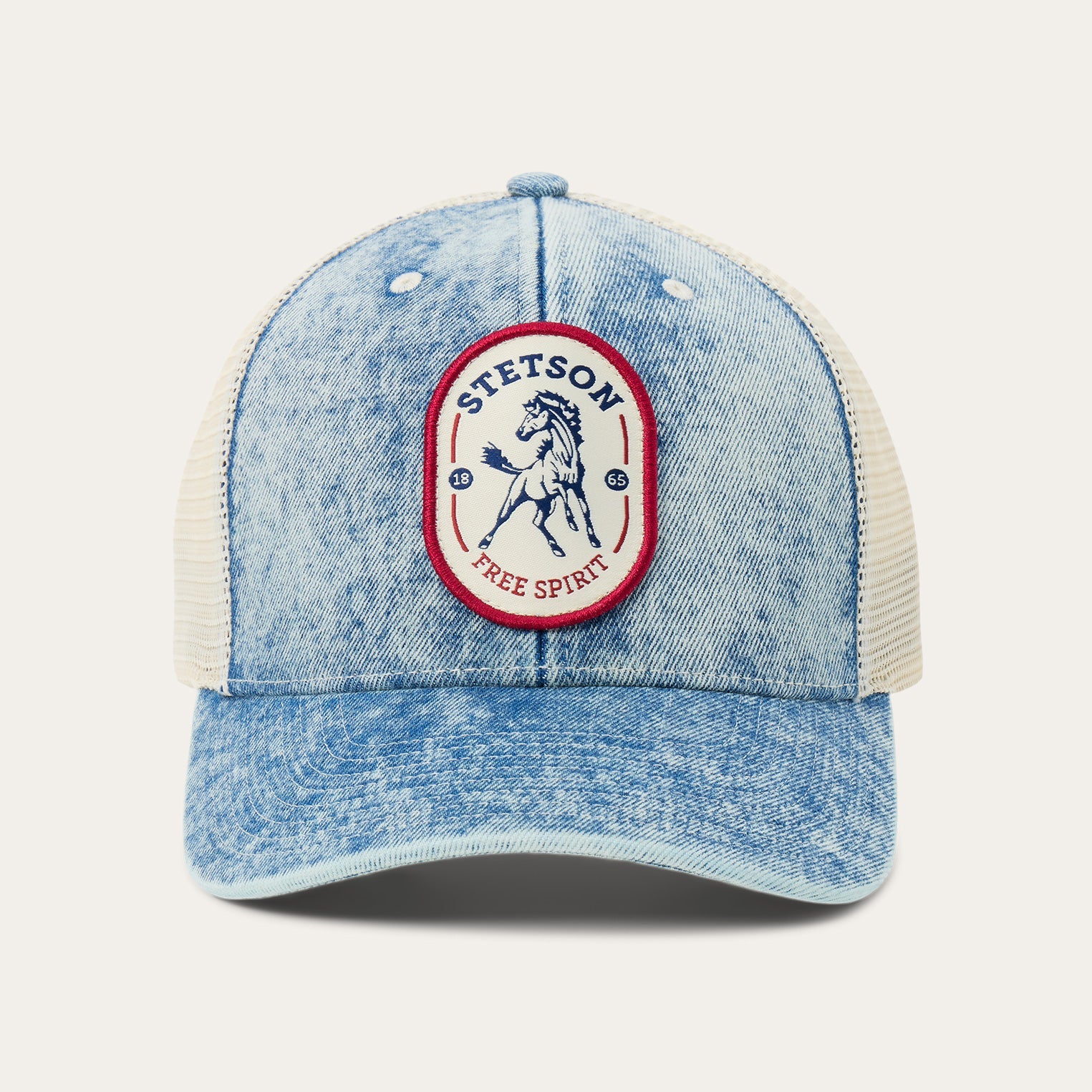 Free Spirit Trucker Hat | Stetson Denim