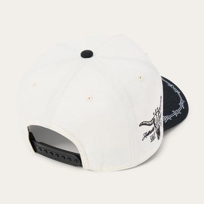 Landscape Trucker Hat | Stetson Off White / Black
