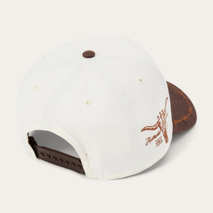 Landscape Trucker Hat | Stetson Off White / Brown