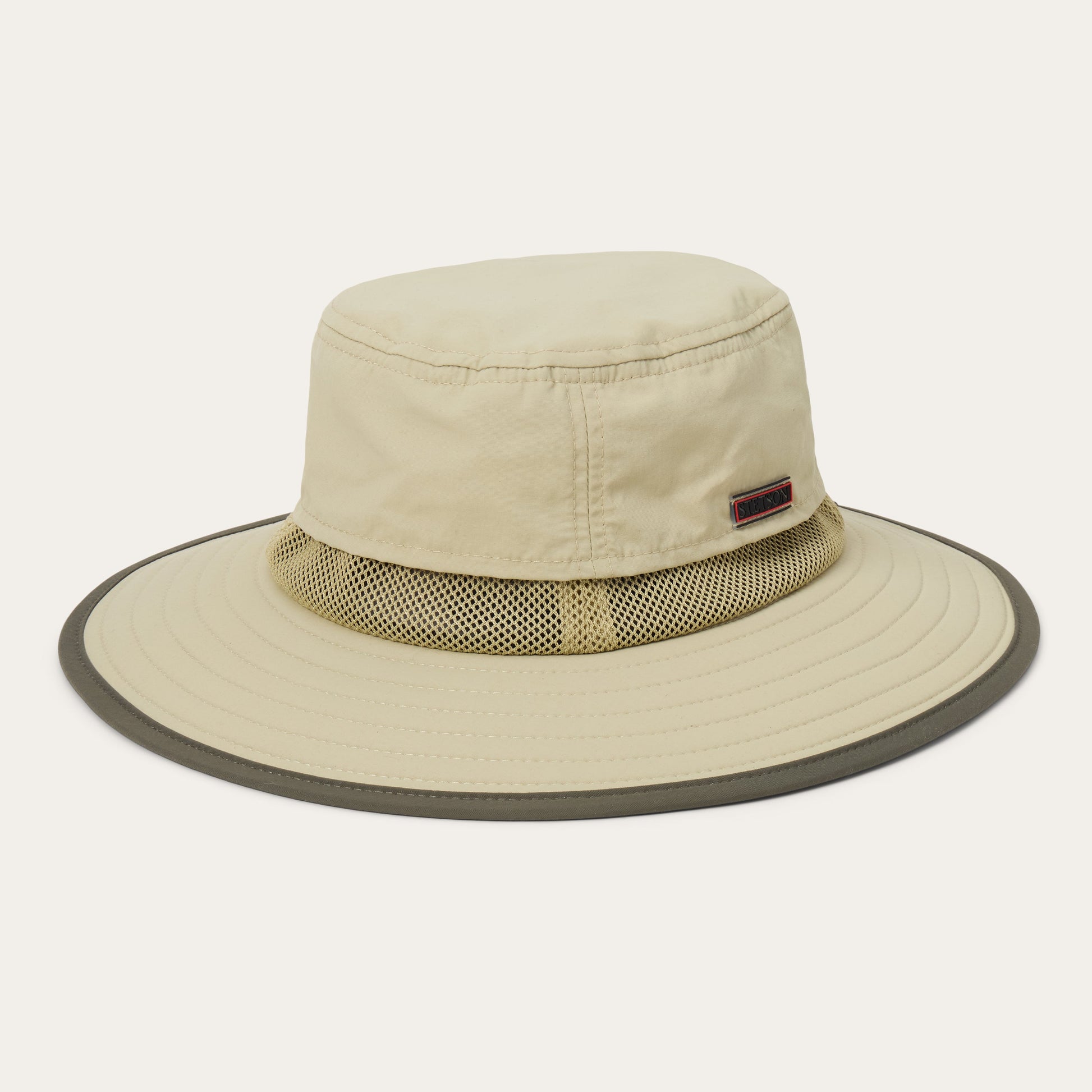 Traveller Outdoor Hat | Stetson Off White With Olive