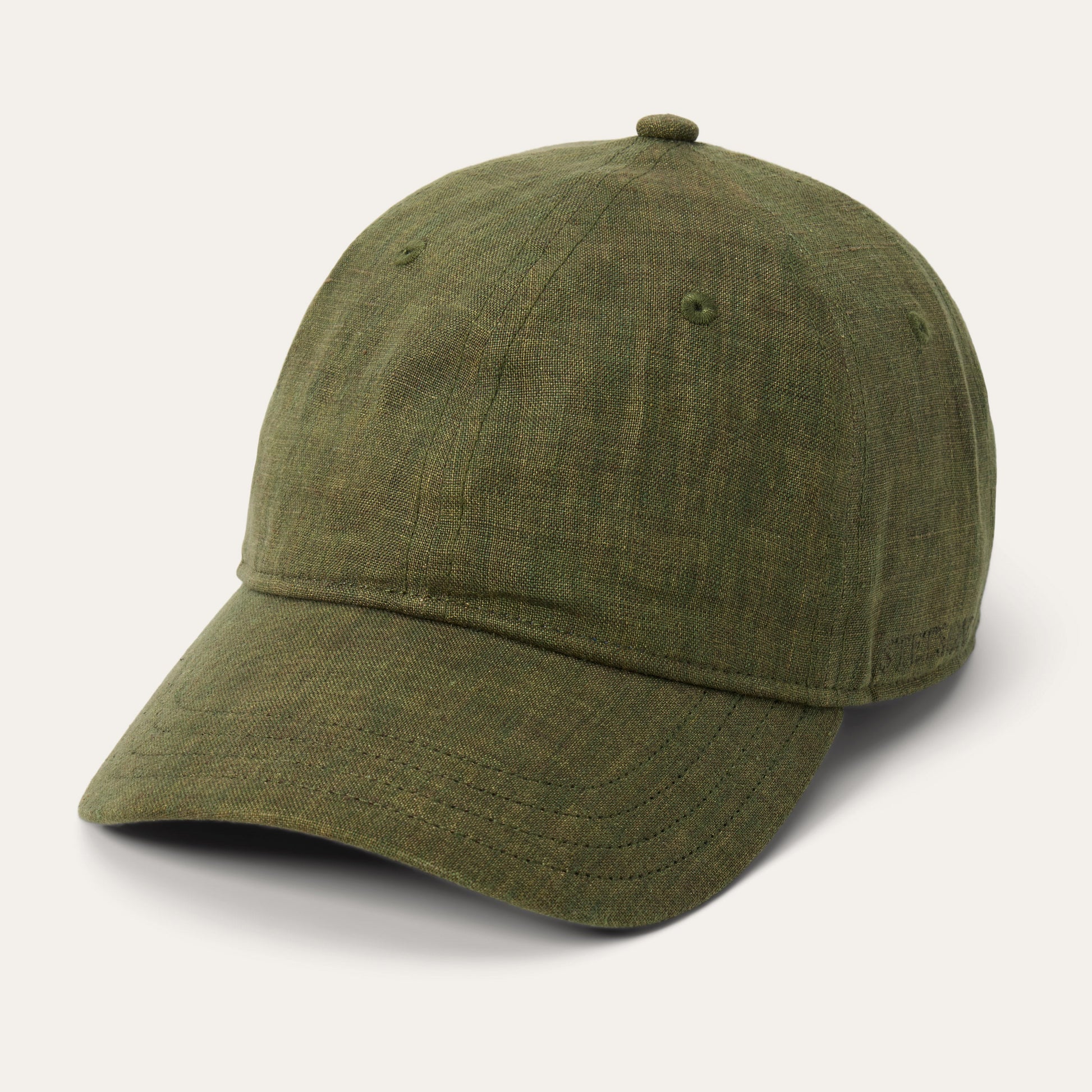 Linen Baseball Cap | Stetson Olive