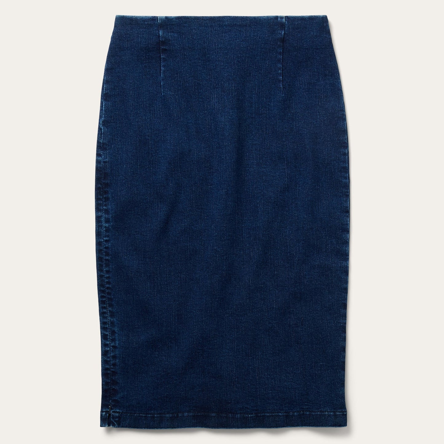 Stretch Denim Pencil Skirt | Stetson Blue