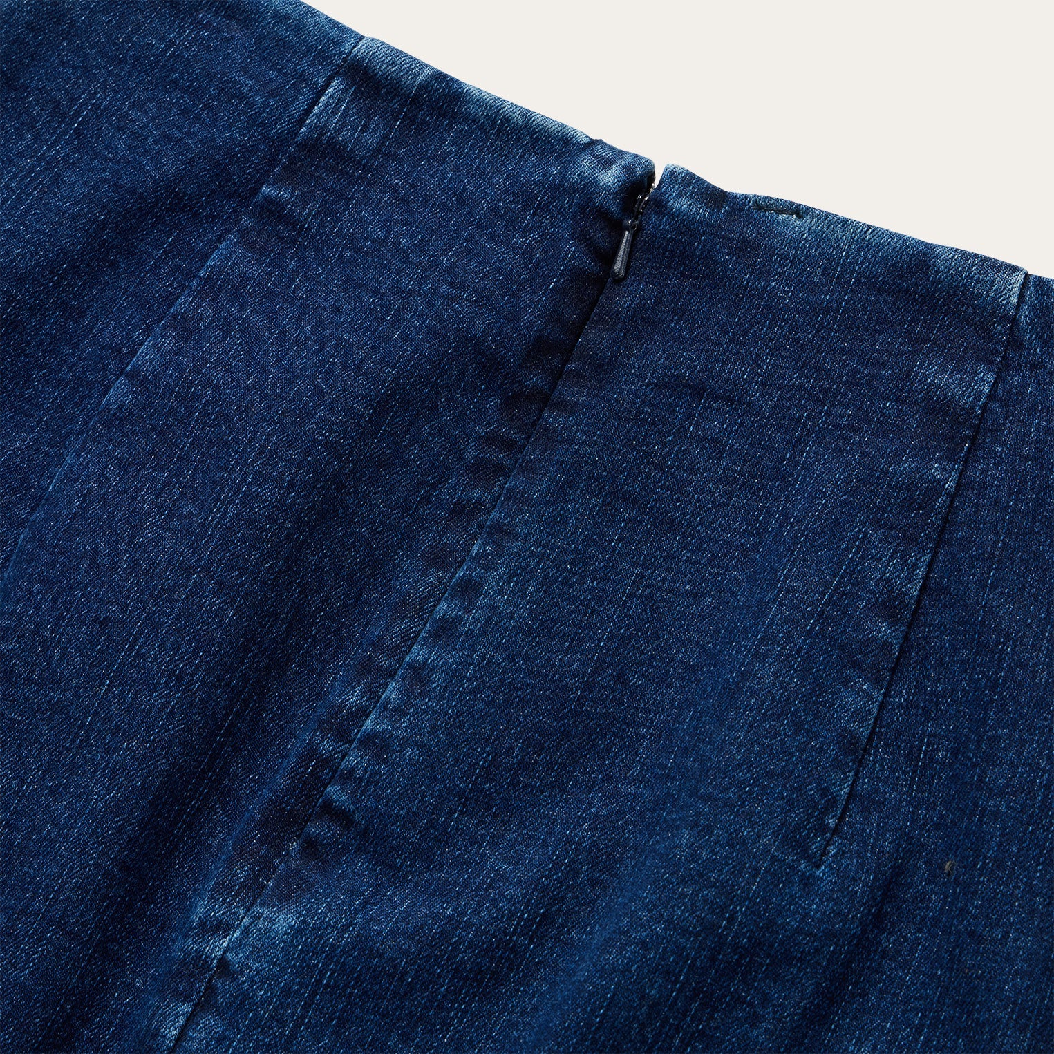 Stretch Denim Pencil Skirt | Stetson Blue