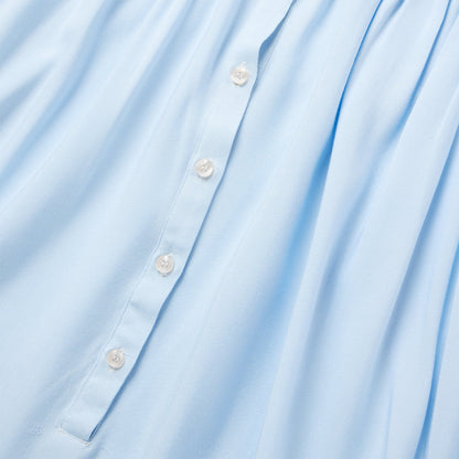 Twill Collared Blouse | Stetson Blue