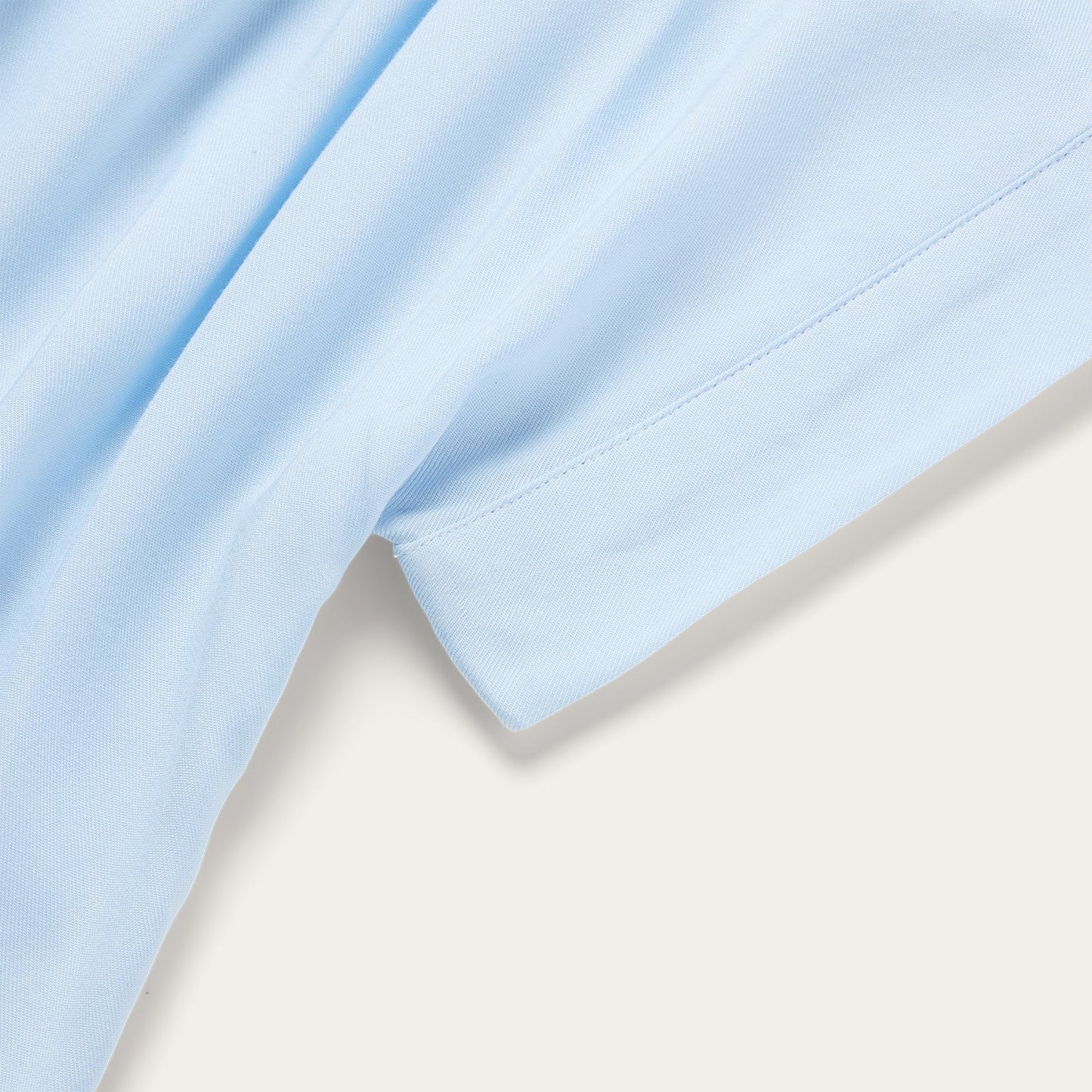 Twill Collared Blouse | Stetson Blue