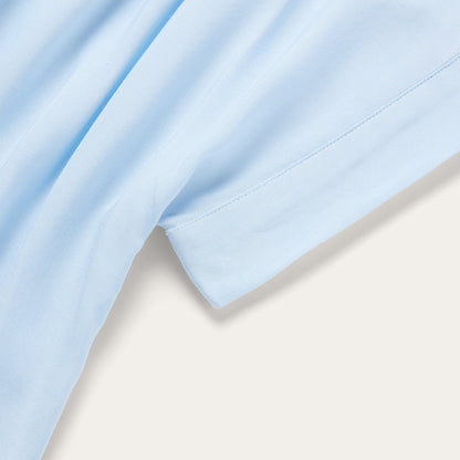 Twill Collared Blouse | Stetson Blue