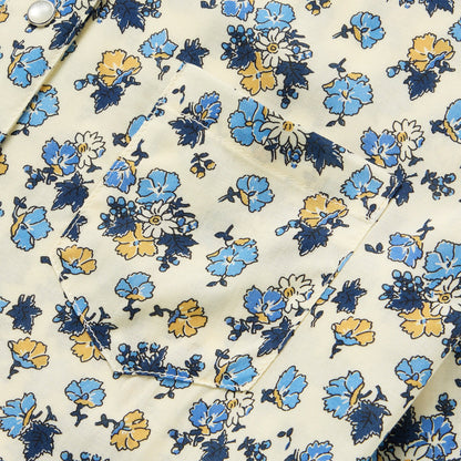 Field Flowers Print Shirt | Stetson Yellow