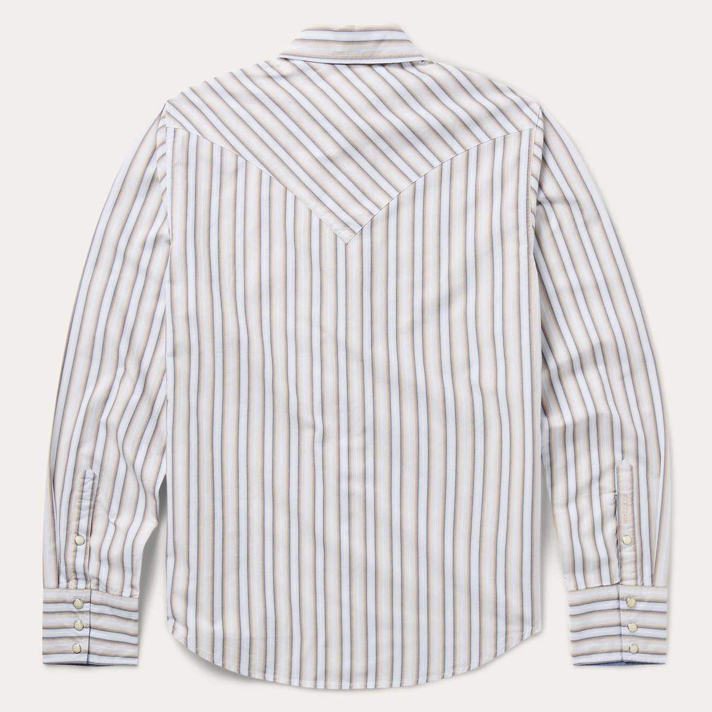 Ombre Stripe Western Shirt | Stetson Brown