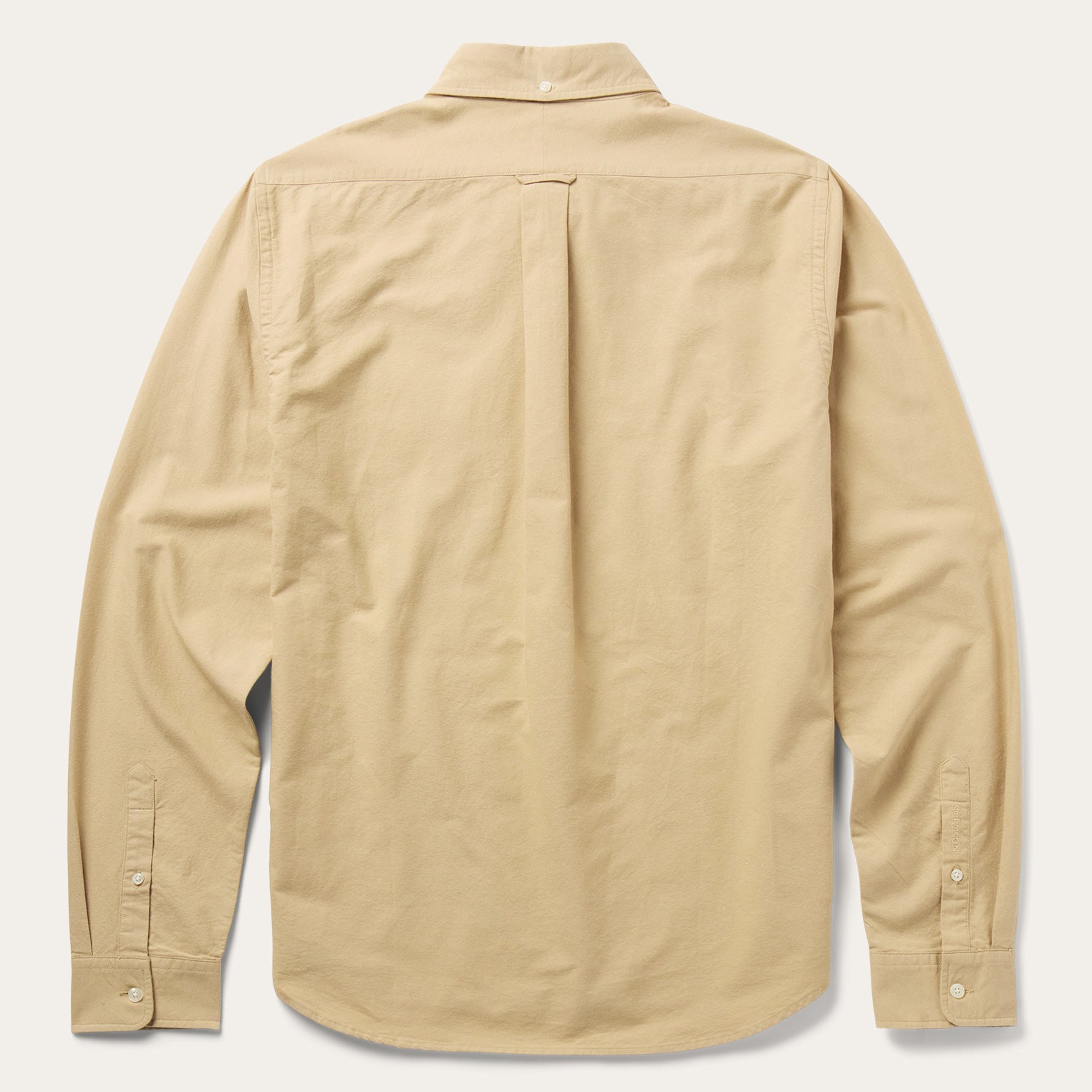 Peached Oxford Button-Down Shirt | Stetson Tan
