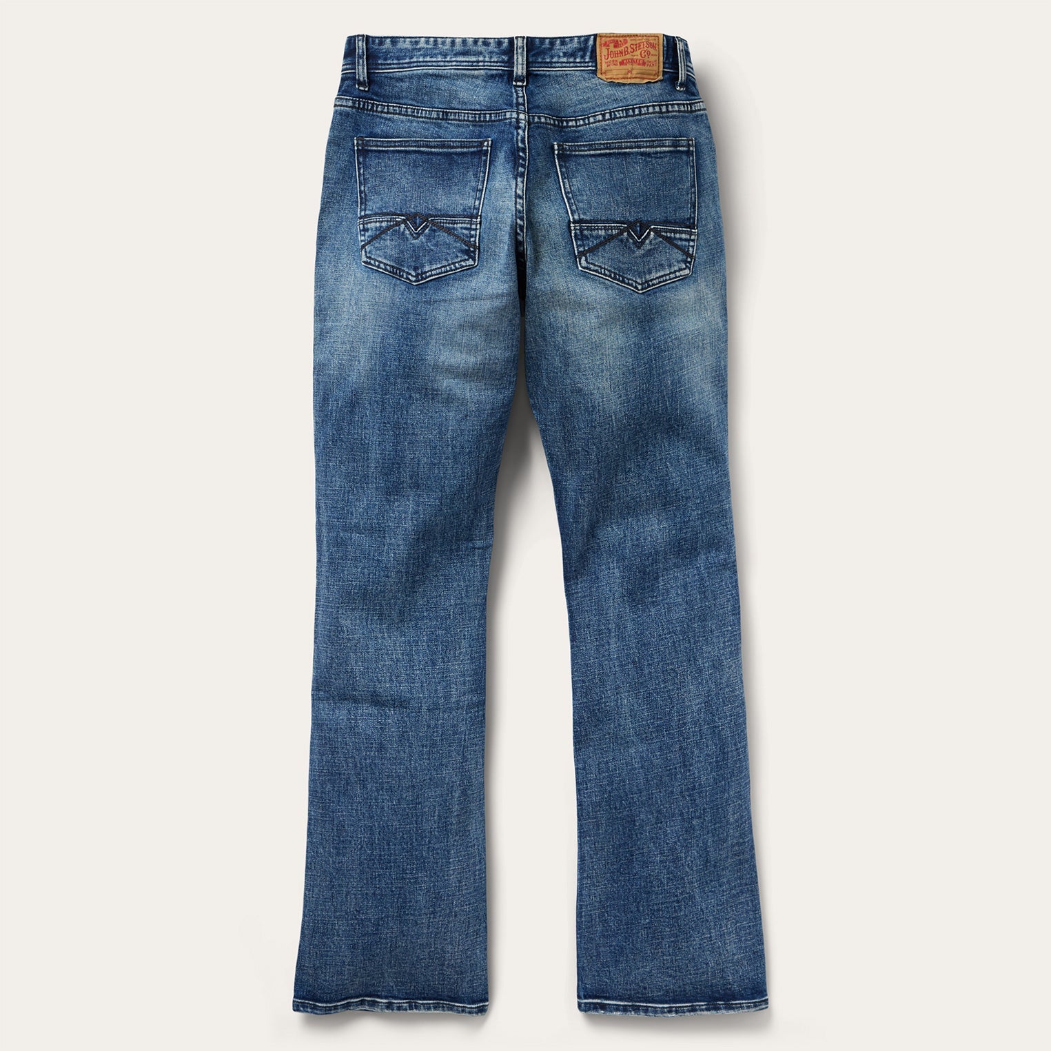 1015 Rocker Fit Stretch Jeans | Stetson Blue