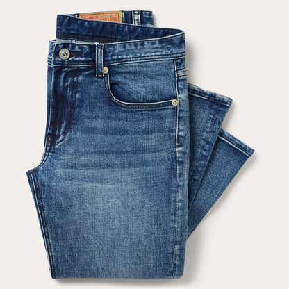 1015 Rocker Fit Stretch Jeans | Stetson Blue