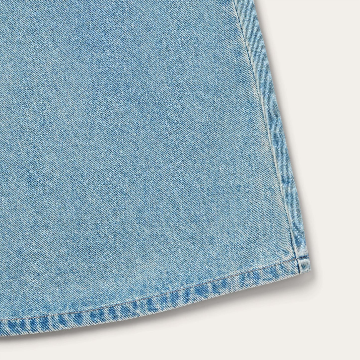 Light Wash Denim Skirt | Stetson Blue