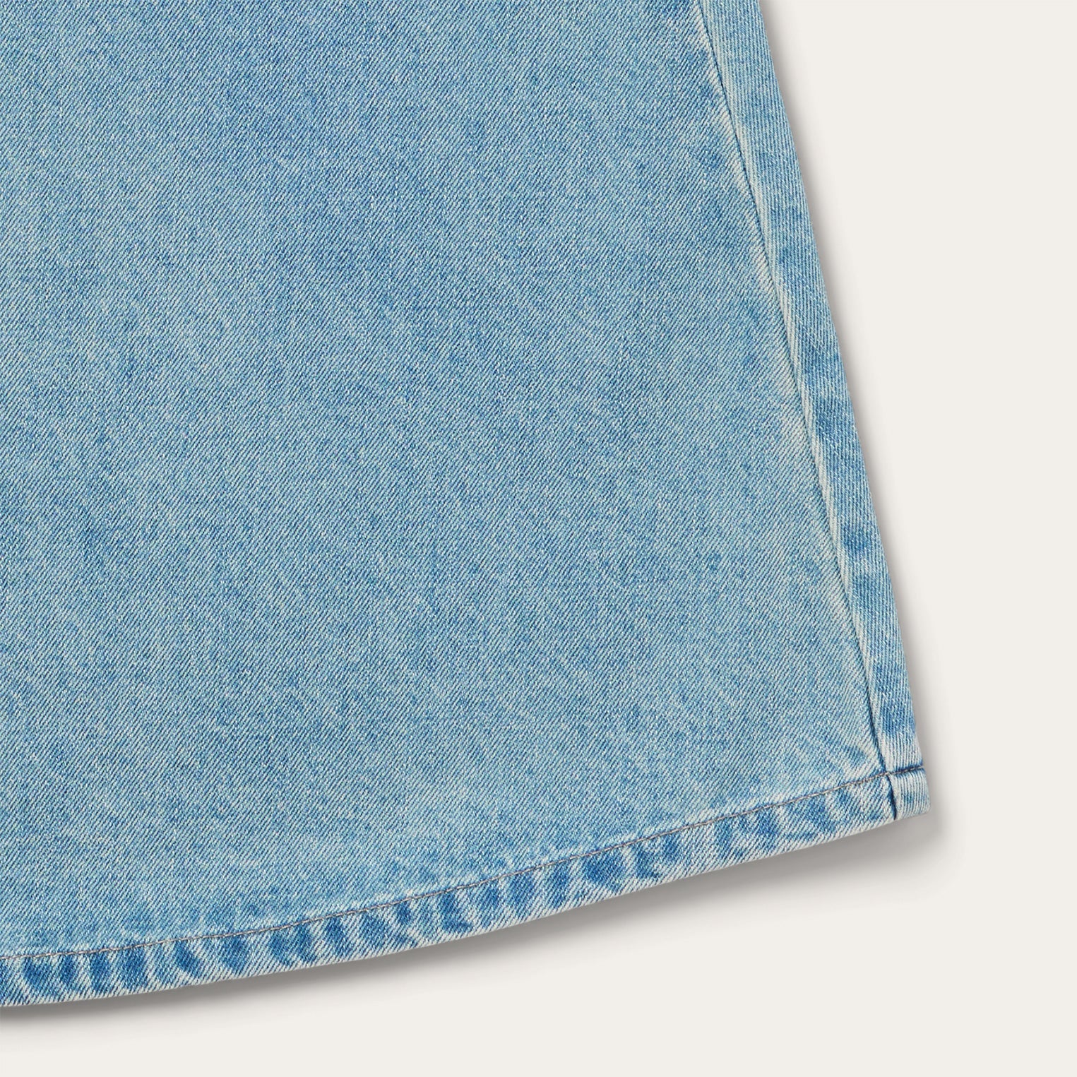 Light Wash Denim Skirt | Stetson Blue