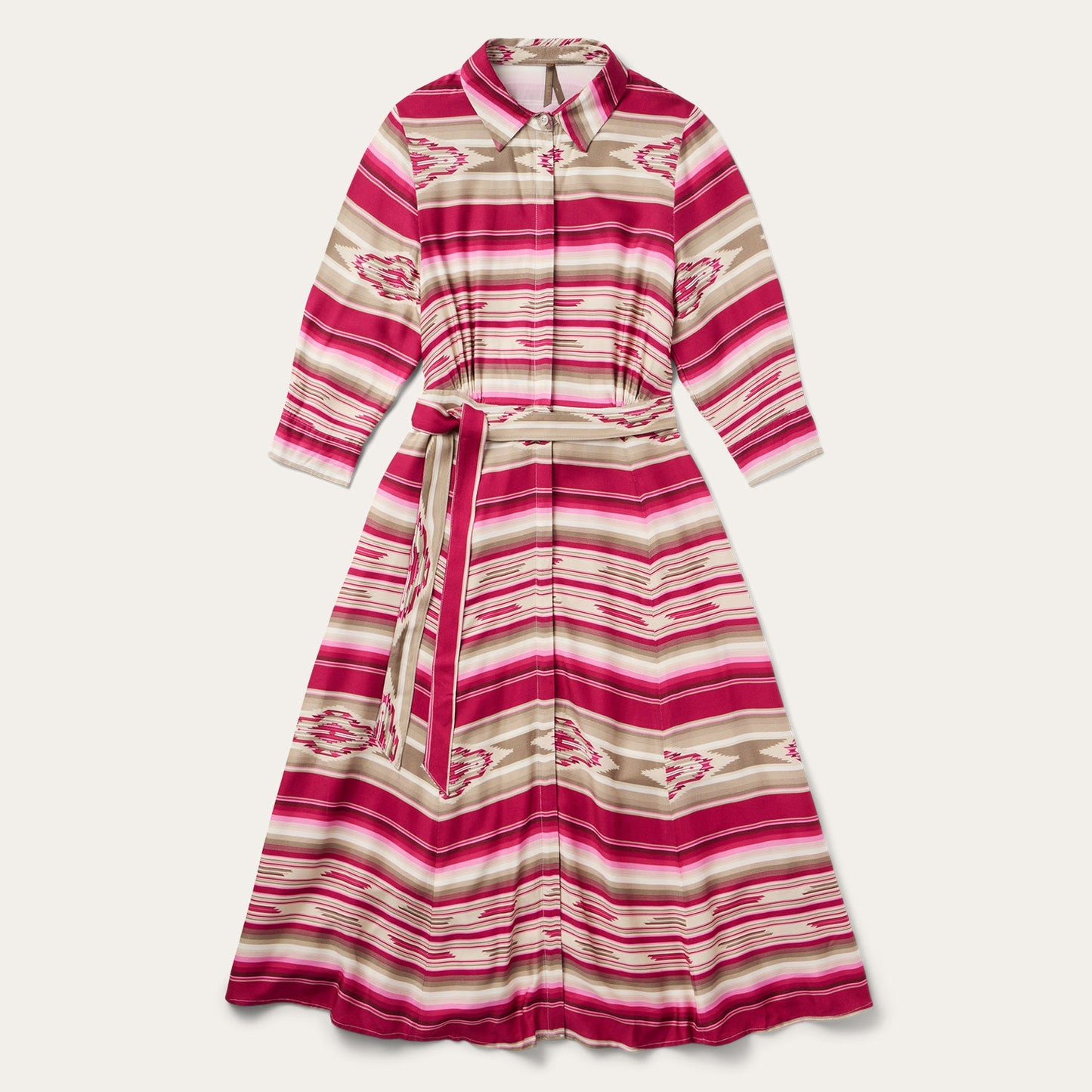 Scarlet Serape Midi Dress | Stetson Red