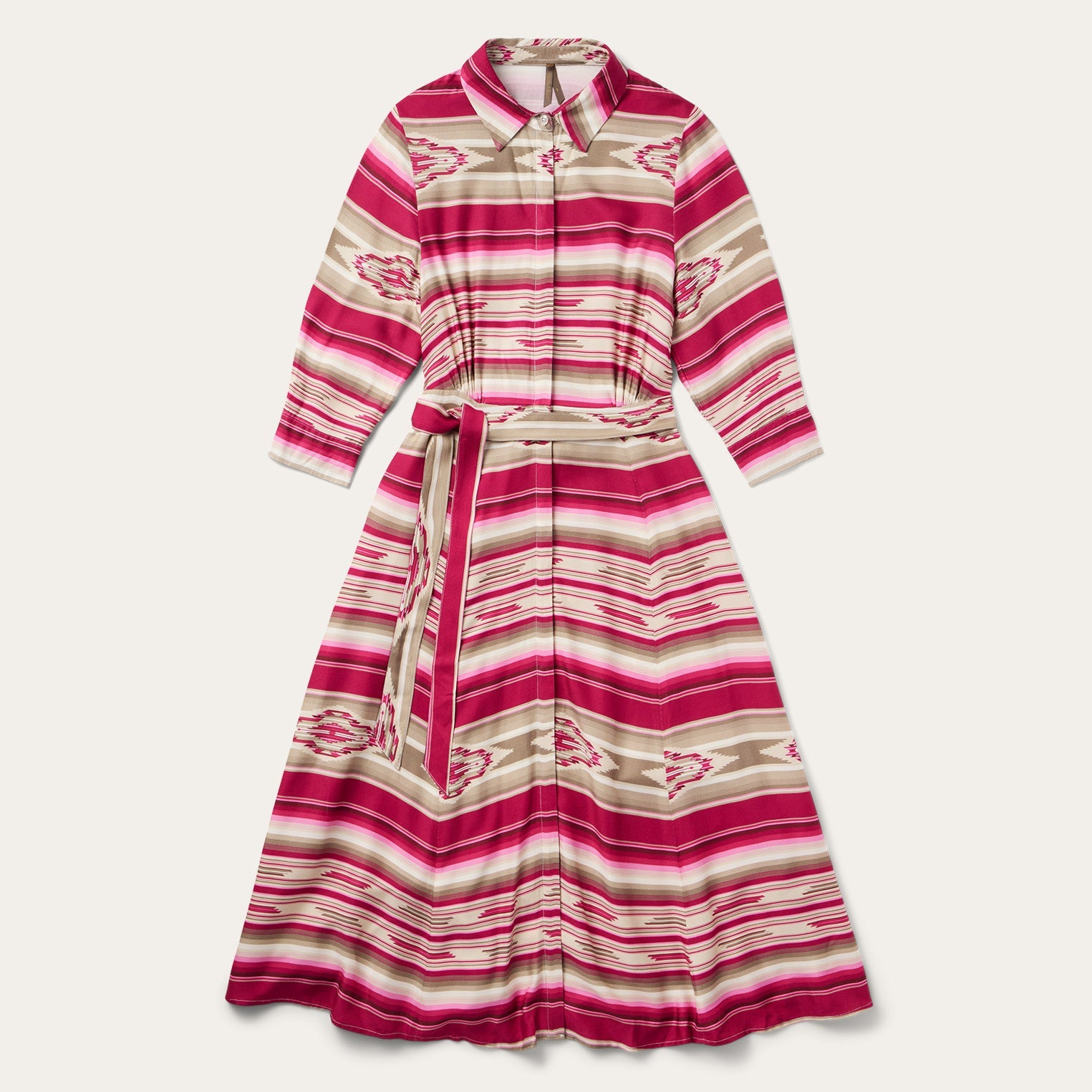 Scarlet Serape Midi Dress | Stetson Red