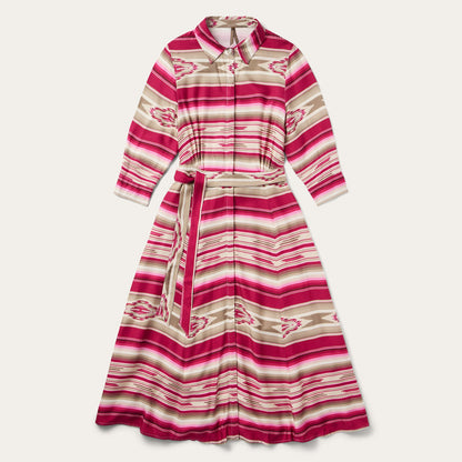 Scarlet Serape Midi Dress | Stetson Red
