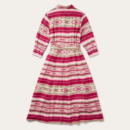 Scarlet Serape Midi Dress | Stetson Red