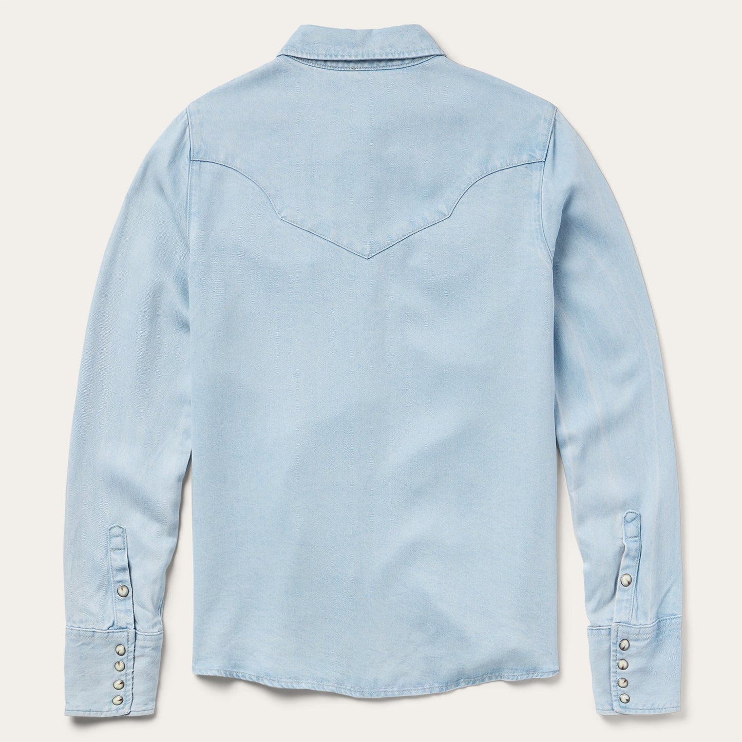 Arrow Pocket Denim Shirt | Stetson Blue