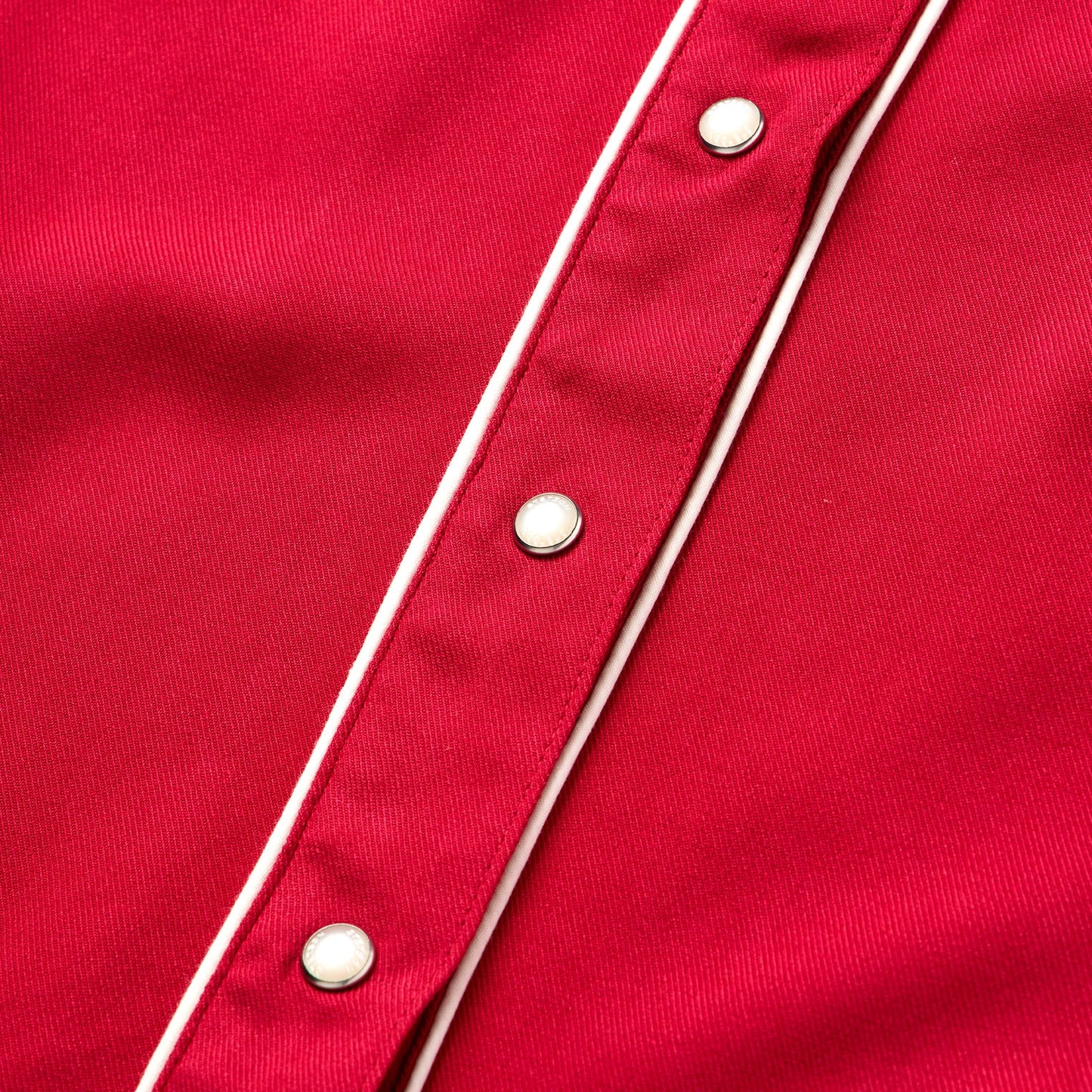 Sleeveless Retro Western Shirt | Stetson Red
