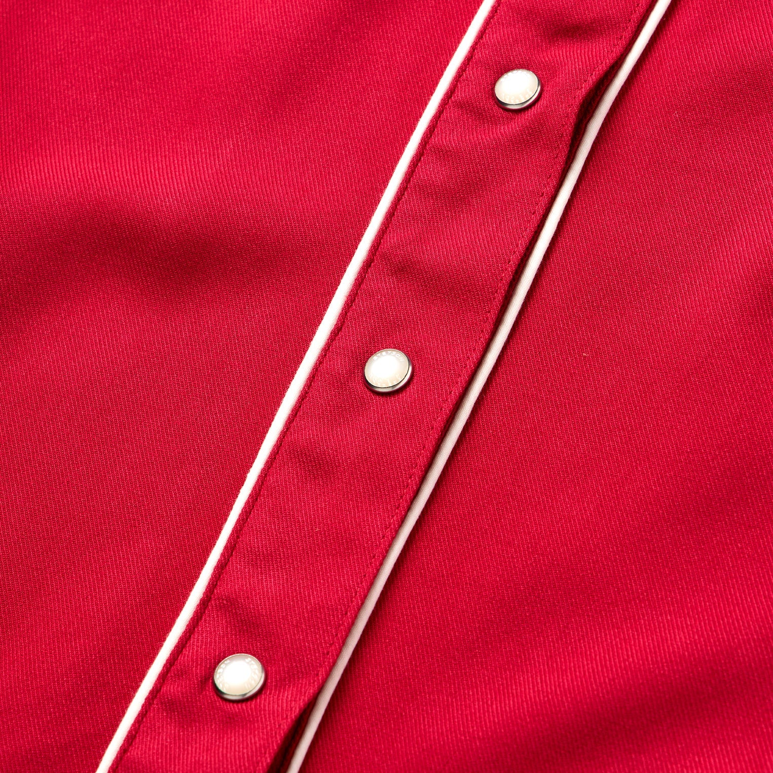 Sleeveless Retro Western Shirt | Stetson Red