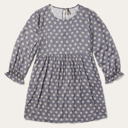 Horse Pennies Print Dress | Stetson Grey