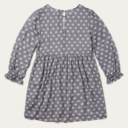 Horse Pennies Print Dress | Stetson Grey