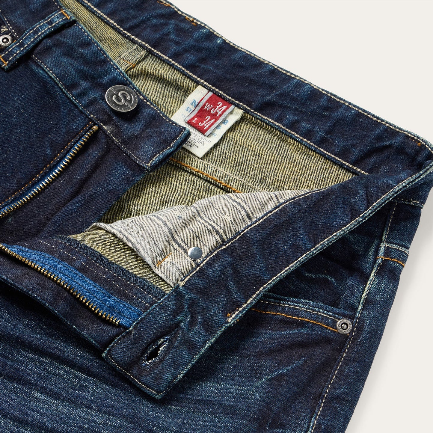 1313 Modern Fit Stretch Jeans | Stetson Blue