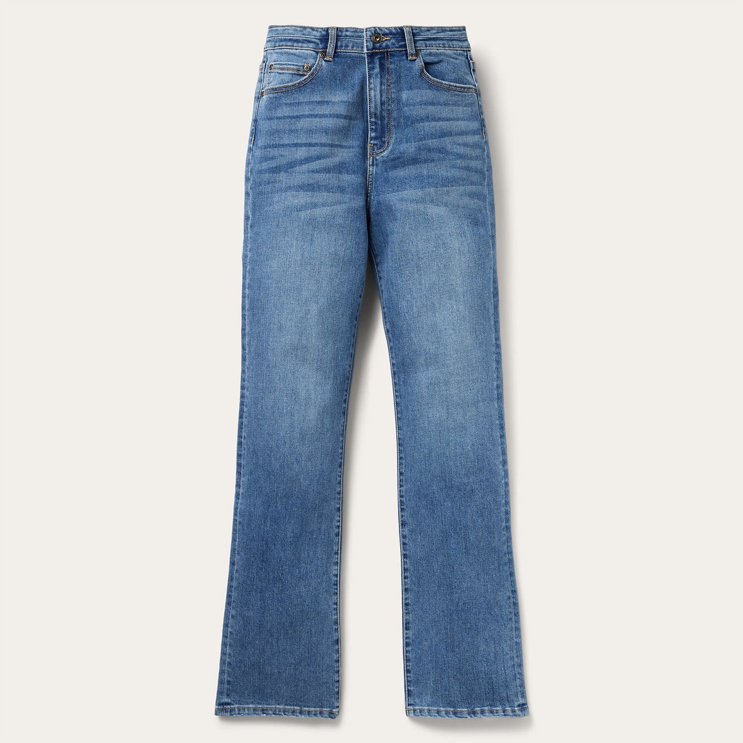 915 High Rise Straight Fit Jeans | Stetson Blue