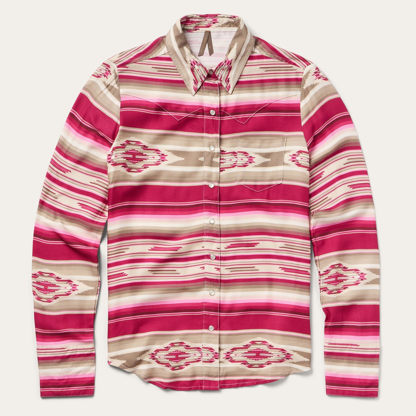 Scarlet Serape Western Shirt | Stetson Red