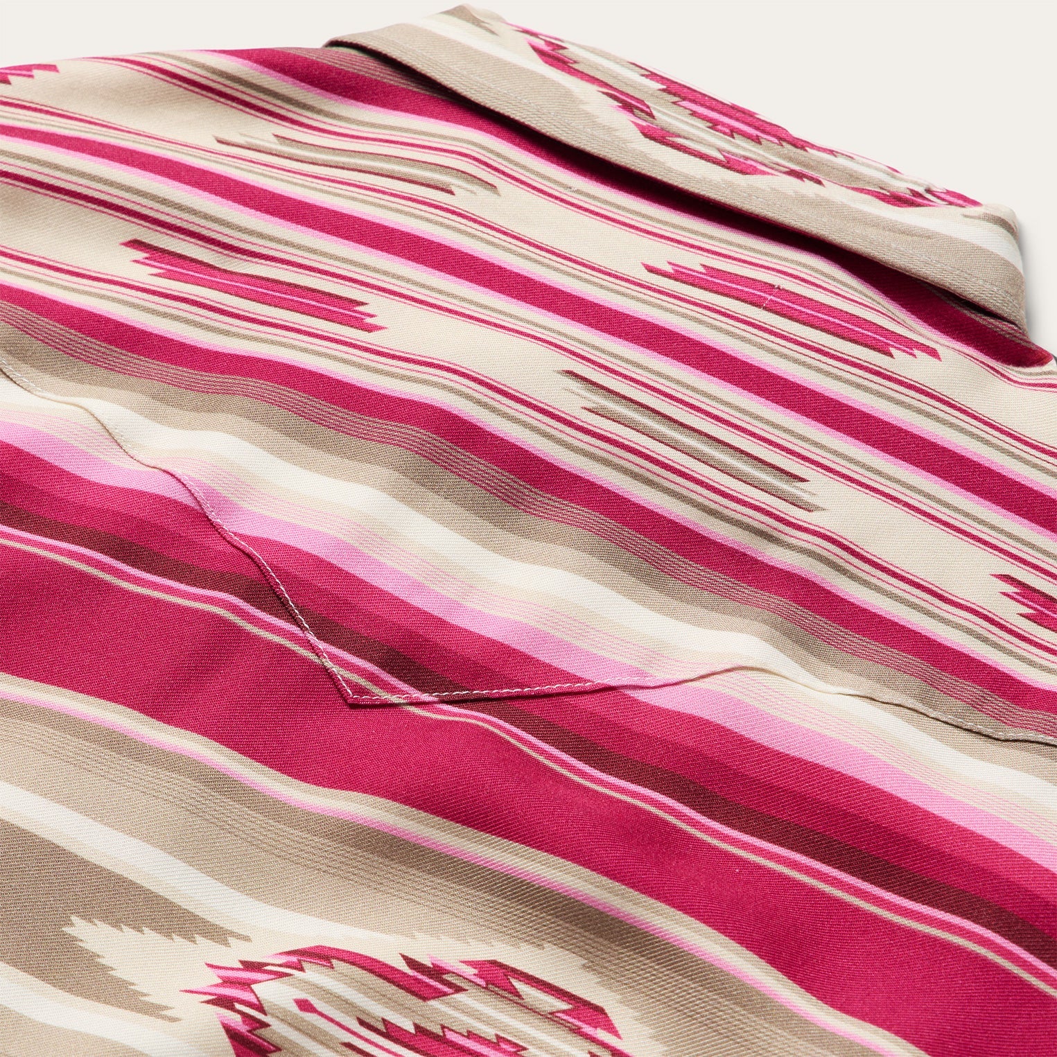 Scarlet Serape Western Shirt | Stetson Red