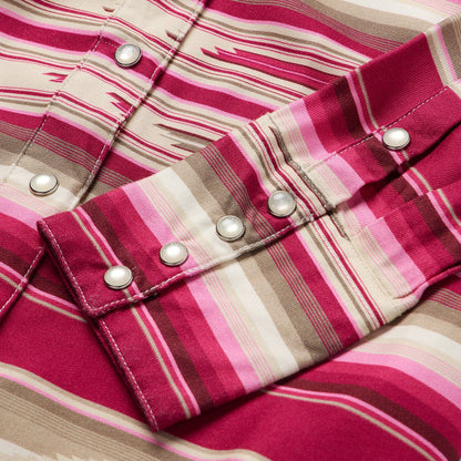 Scarlet Serape Western Shirt | Stetson Red