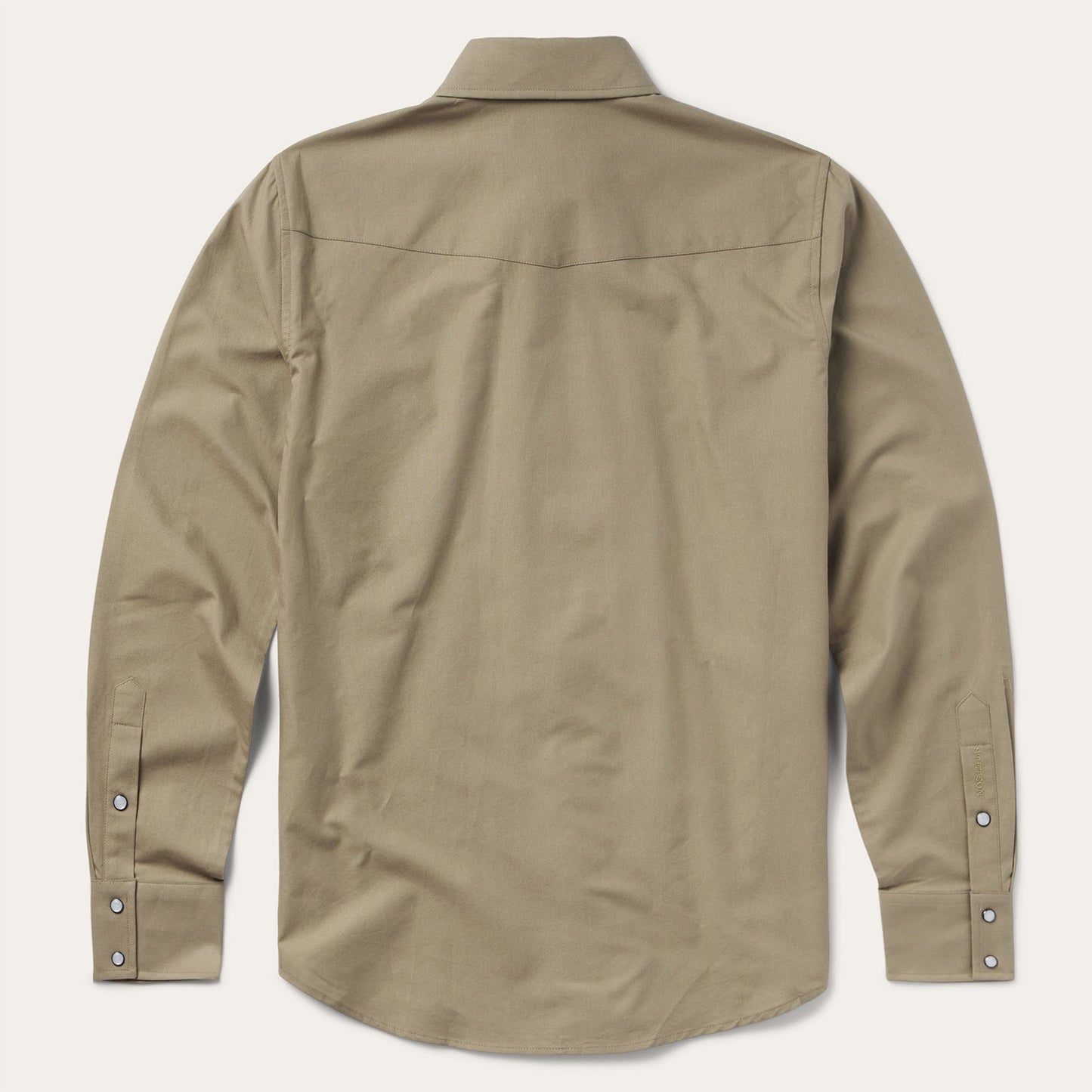 Olive Oxford Western Shirt | Stetson Olive