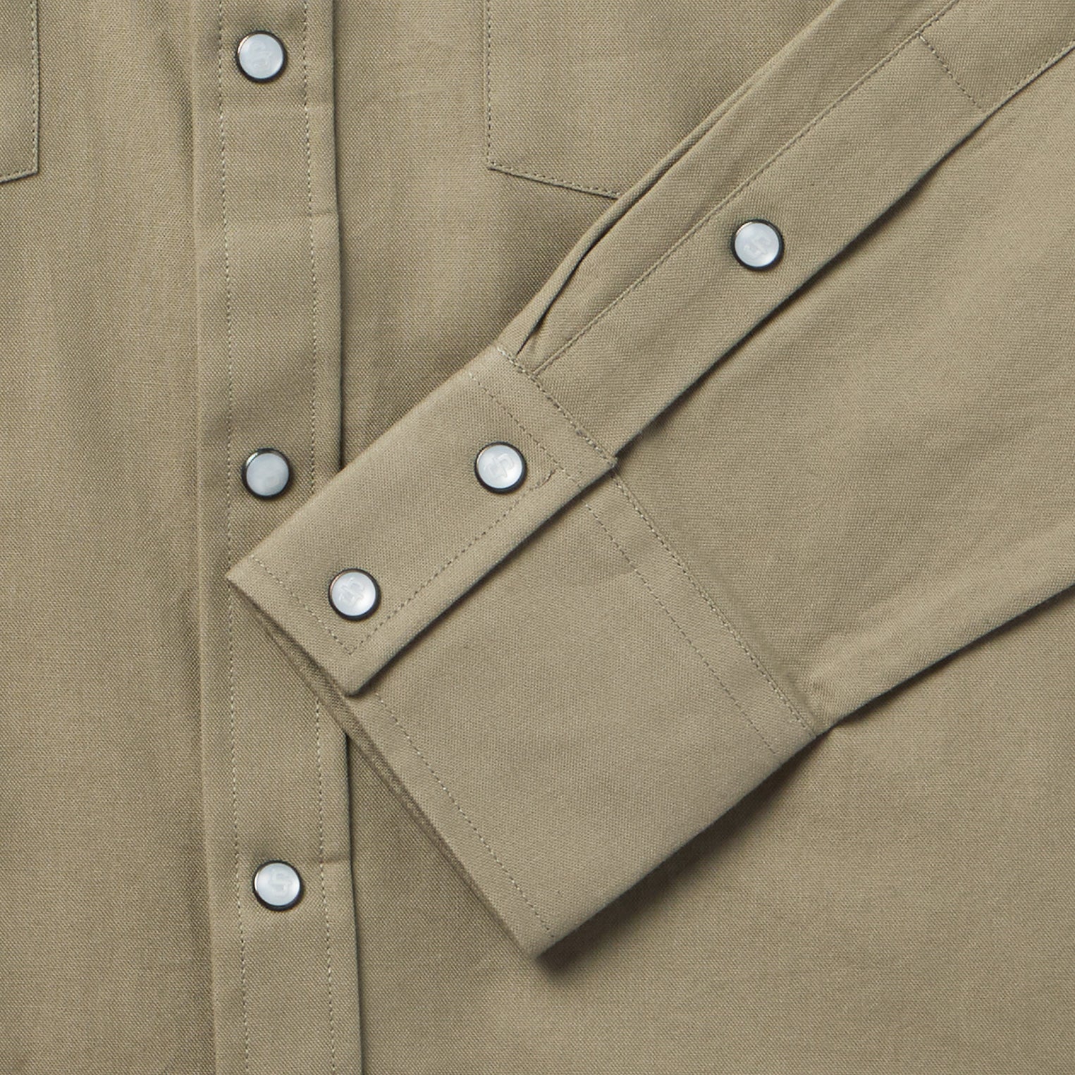Olive Oxford Western Shirt | Stetson Olive