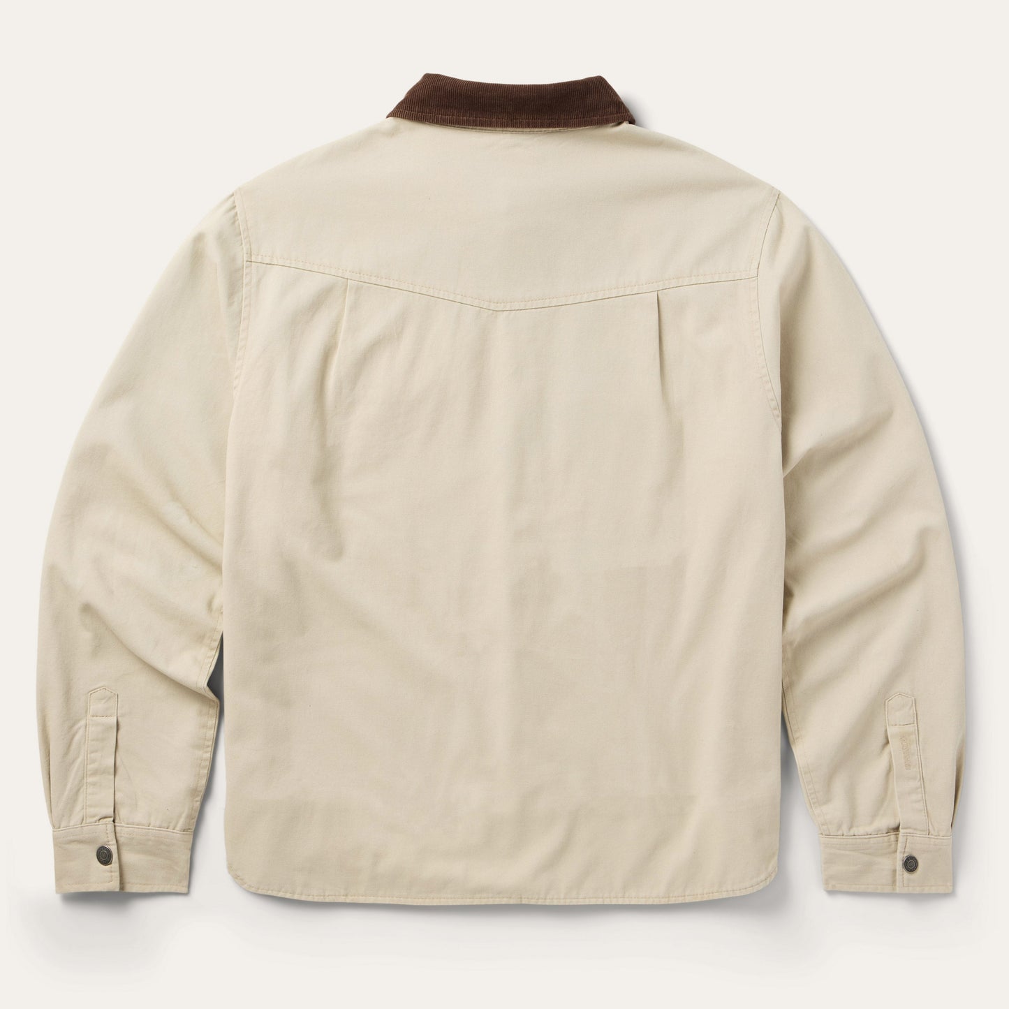 Corduroy Collar Shirt Jacket | Stetson Tan
