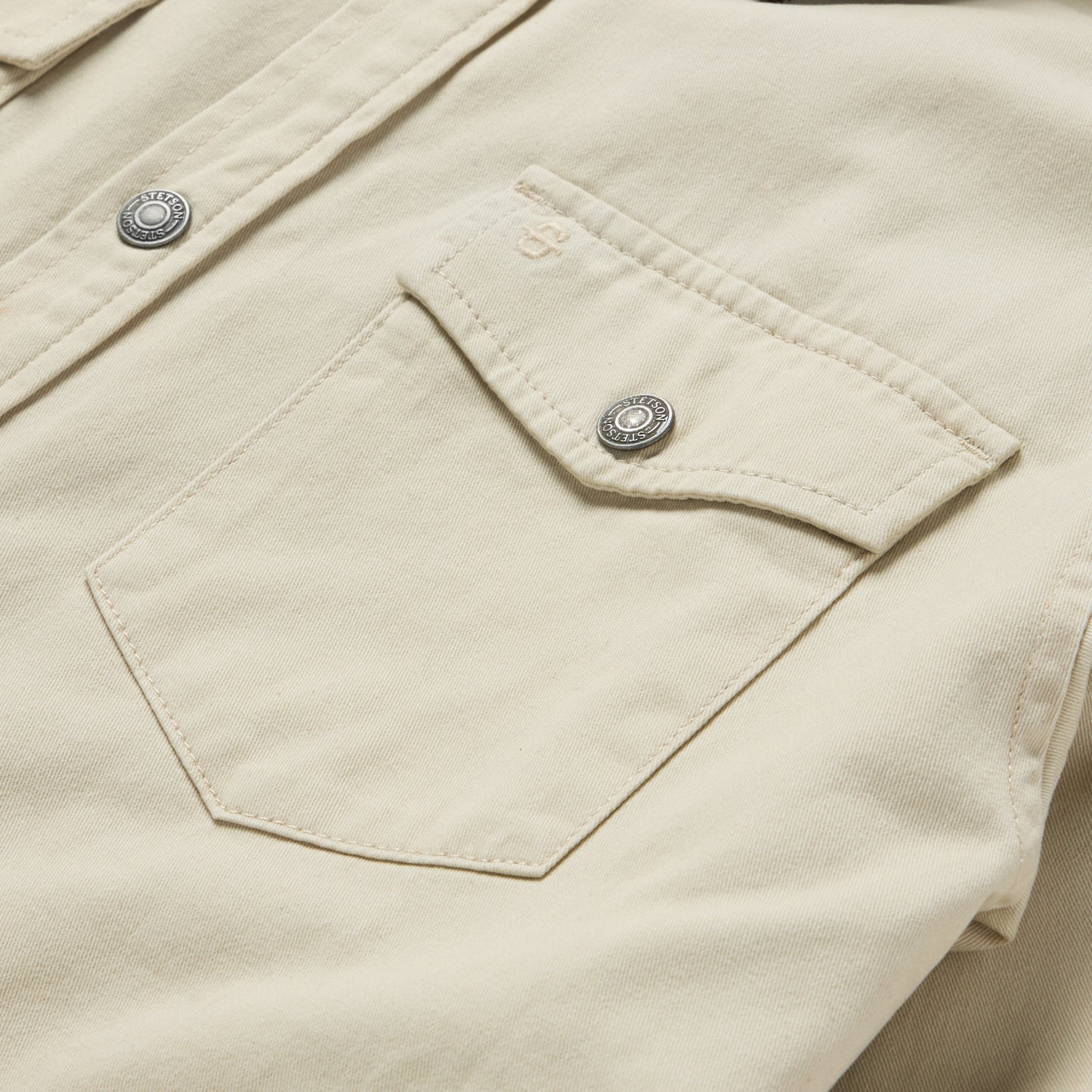 Corduroy Collar Shirt Jacket | Stetson Tan