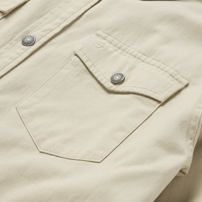 Corduroy Collar Shirt Jacket | Stetson Tan