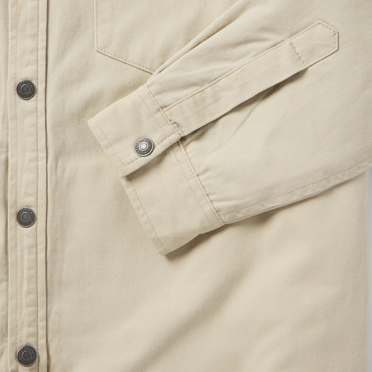 Corduroy Collar Shirt Jacket | Stetson Tan